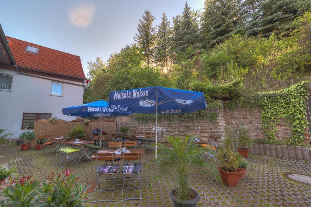 Hotel - Pension & Gaststaette "Alter Koenig" Hettstedt Dış mekan fotoğraf